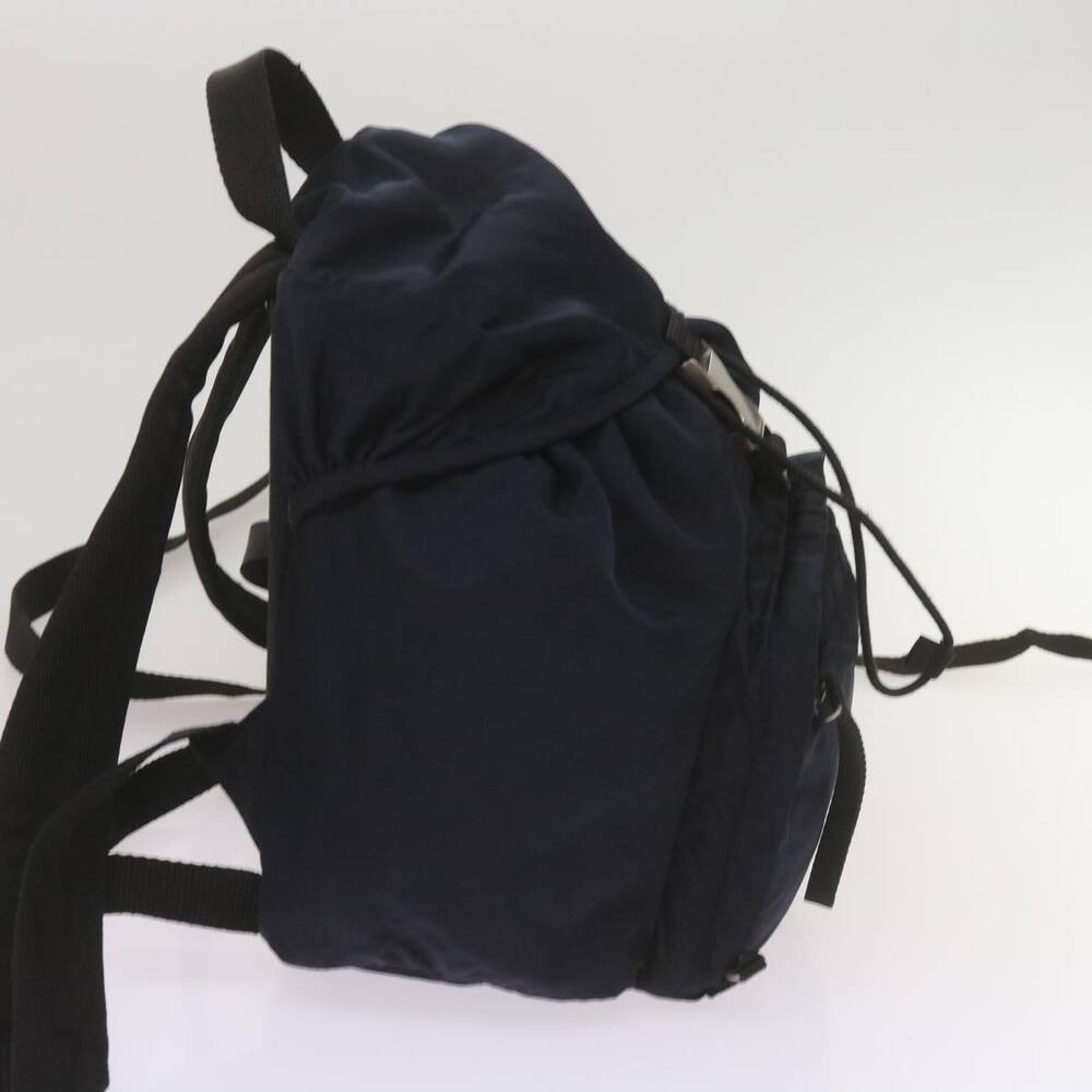 Prada Backpack Nylon Navy - image 4